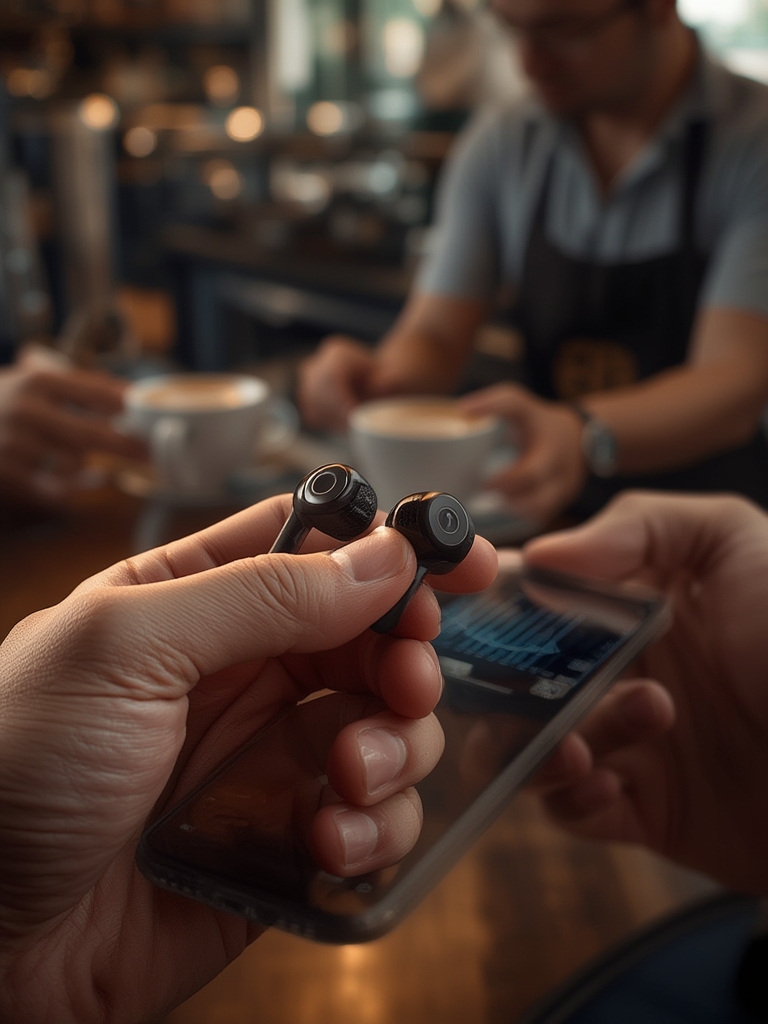 ai noise cancelling earbuds 2 - Illustration 2