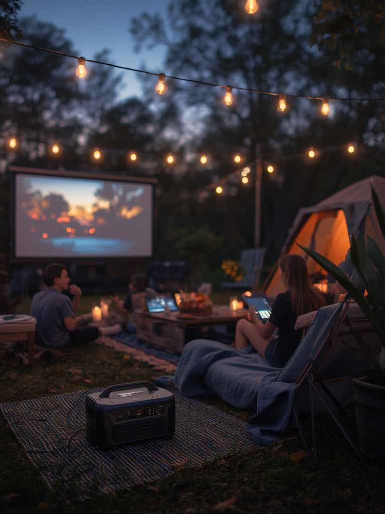 portable power station solar generator 2 - Illustration 3