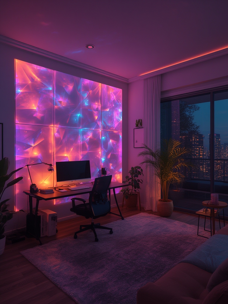 Smart LED Light Panels Wall 2: 7 Amazing Ways to Transform Your Space (Proven Guide) 3 smart led light panels wall 2 - Illustration 3