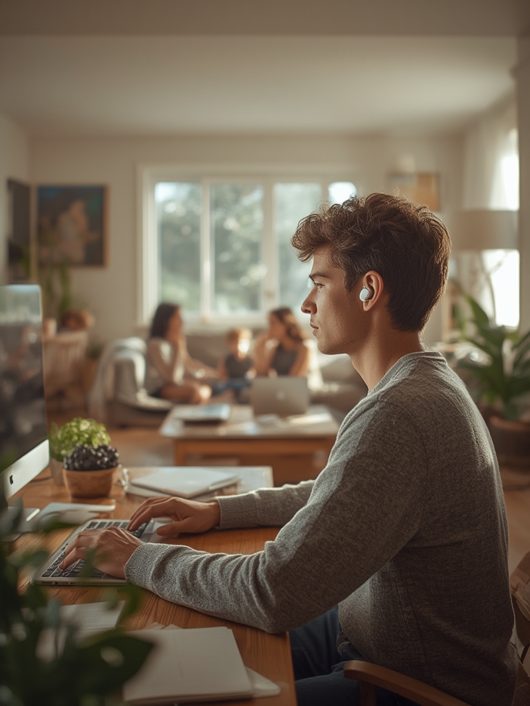 ai noise cancelling earbuds 3 - Illustration 3