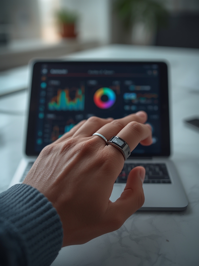 ai smart ring health tracker 6 - Illustration 2