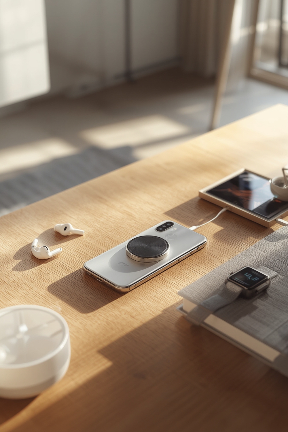 magnetic wireless power bank magsafe 5 - Illustration 1