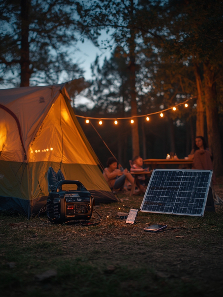 portable power station solar generator 4 - Illustration 3