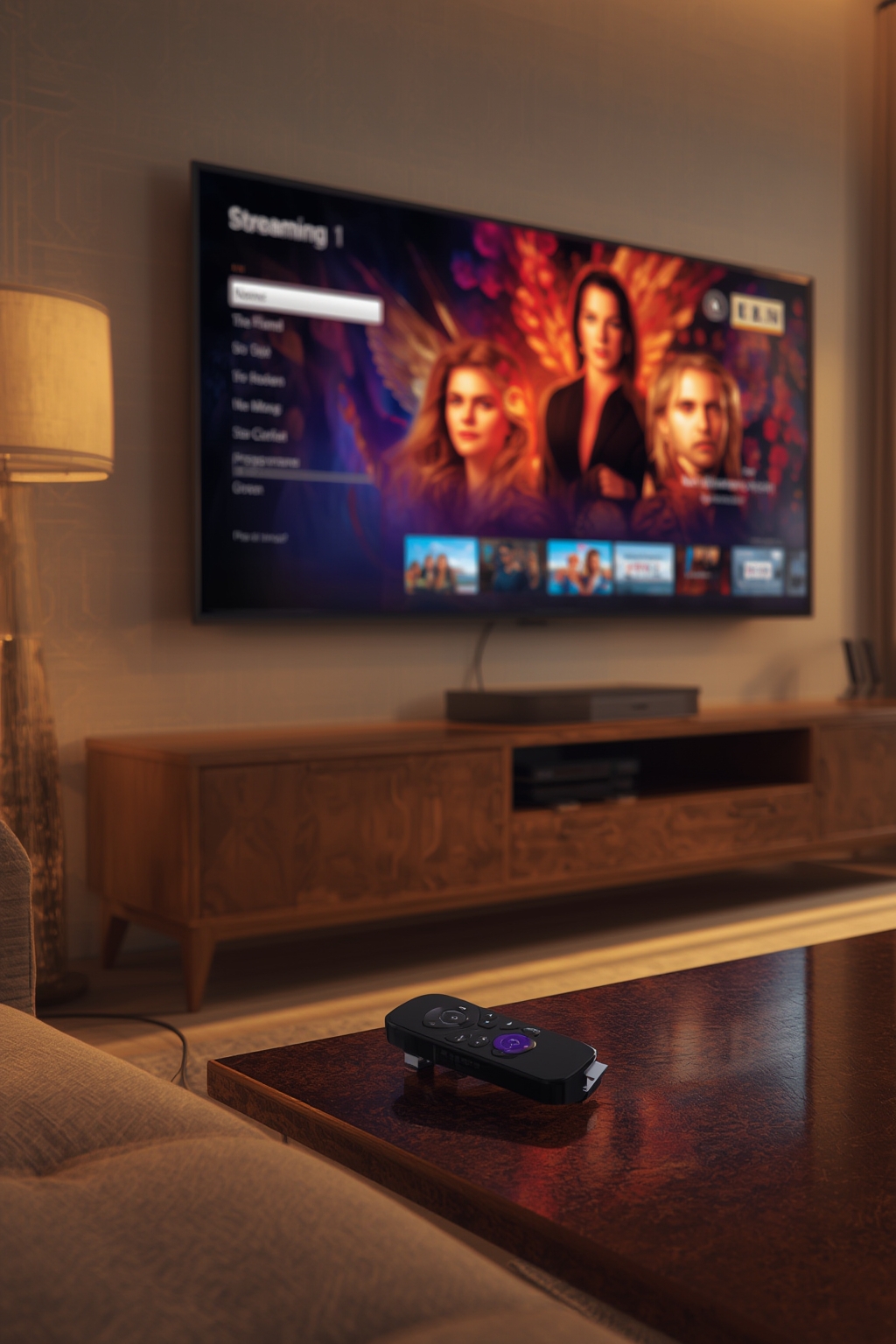 roku stick with tv and remote