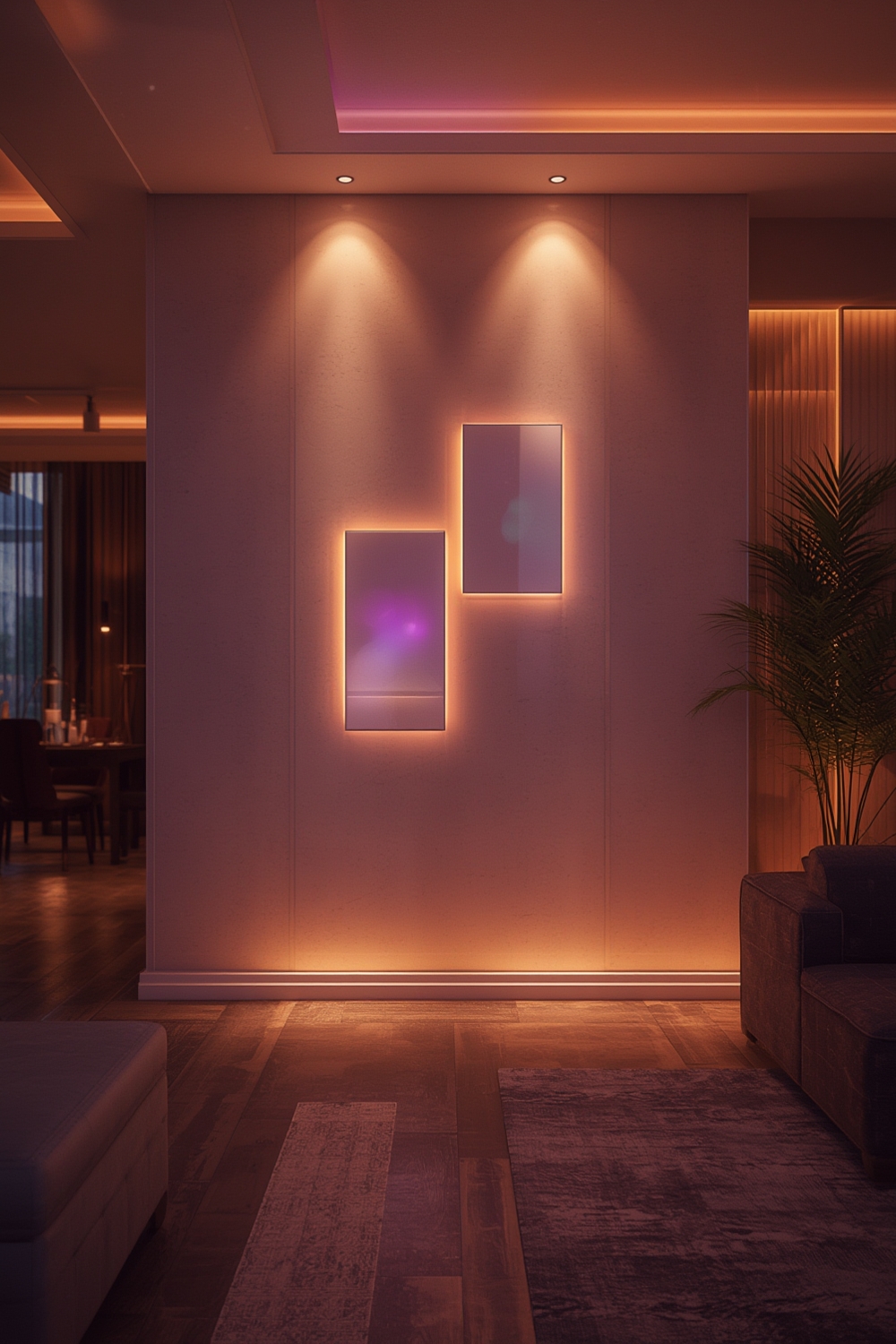smart led light panels wall 4 - Illustration 1
