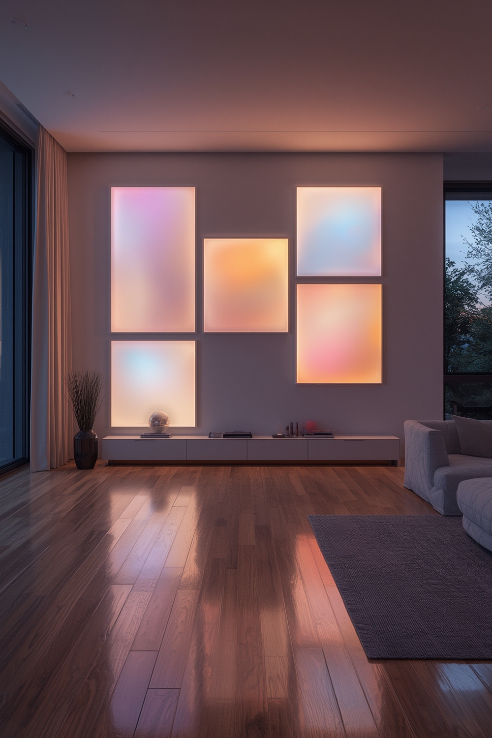 smart led light panels wall 5 - Illustration 1