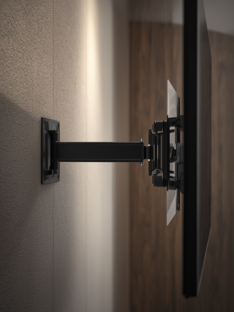 tv mount with swivel bracket and articulating arms