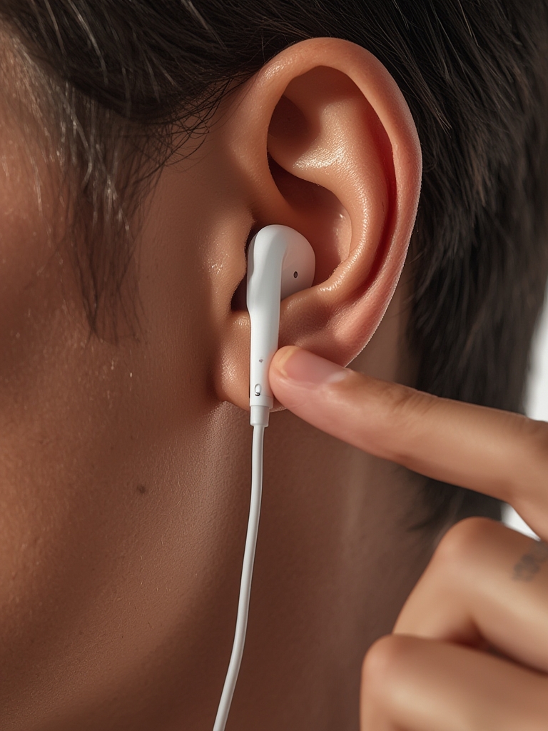 USB-C EarPods and other wired headphones side by side