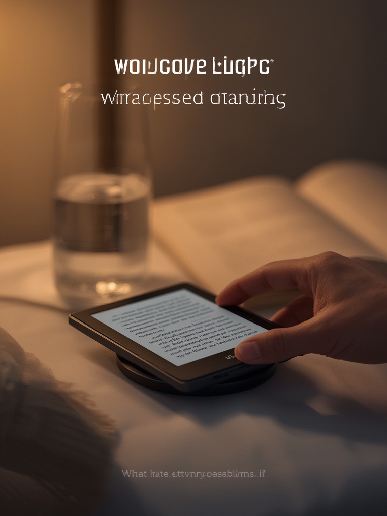 Kindle Paperwhite wireless charging