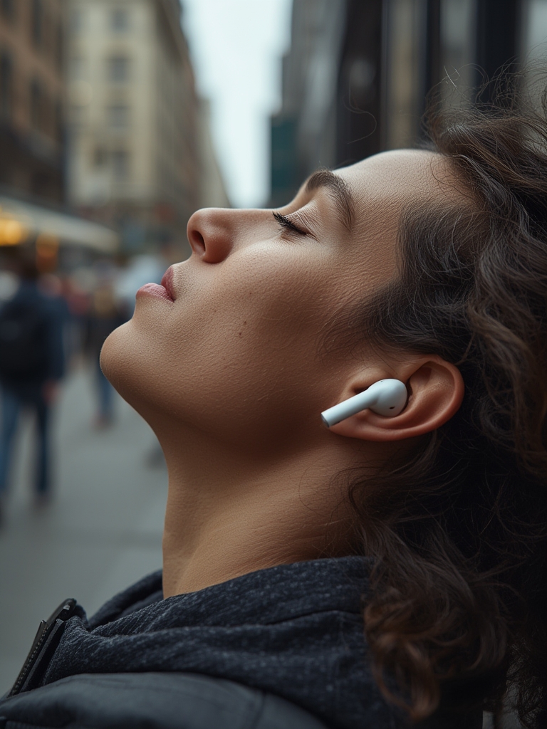 AirPods 4 with spatial audio and H2 chip