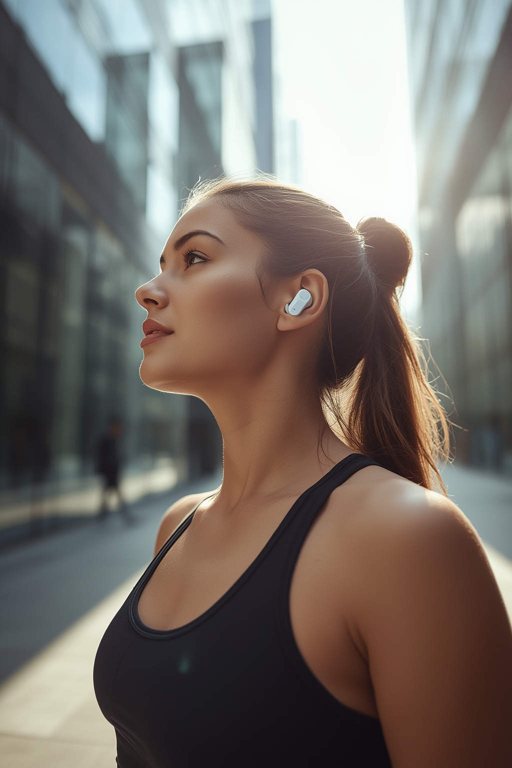 wireless earbuds compact lightweight design and charging case