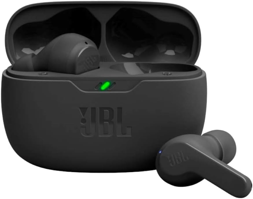 jbl vibe beam earbuds with deep bass sound and ergonomic earbuds design