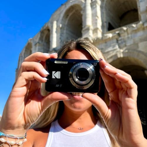 kodak pixpro fz55 black camera performance field test vlogging and travel
