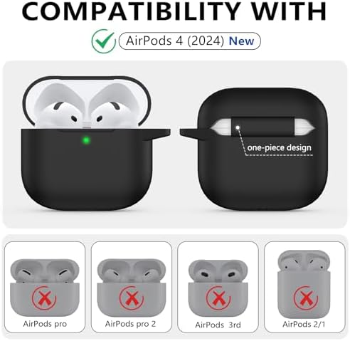 AirPods 4 Case: 5 Ultimate Solutions for Best Results in 2026 2 airpods 4 case with cleaner kit silicone protection