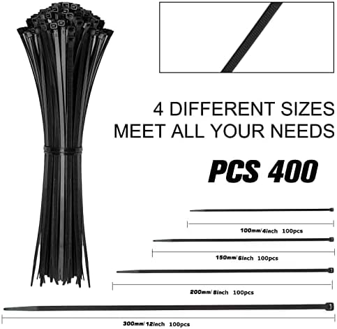 cable zip ties used as wire management tools and nylon zip ties in action
