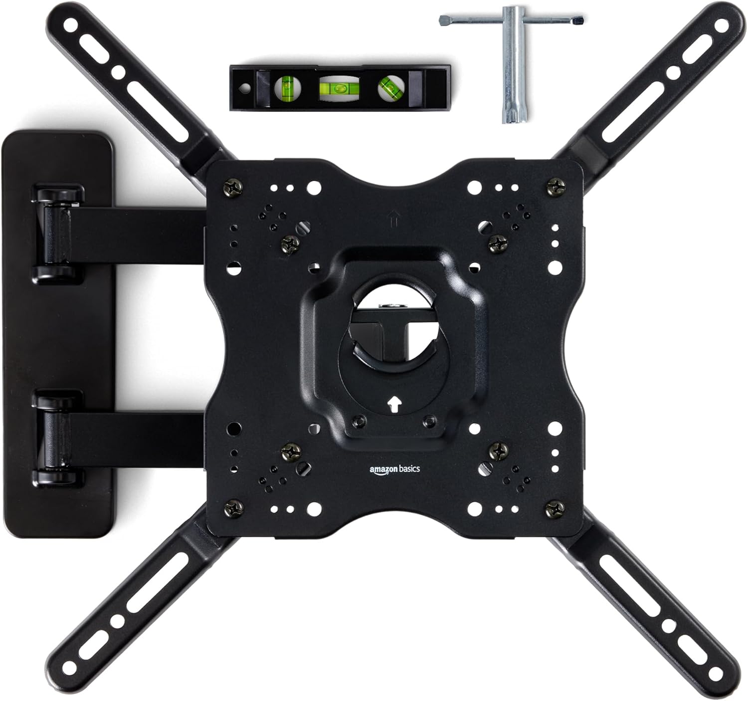 amazon basics tv wall mount full motion for flat screen tvs