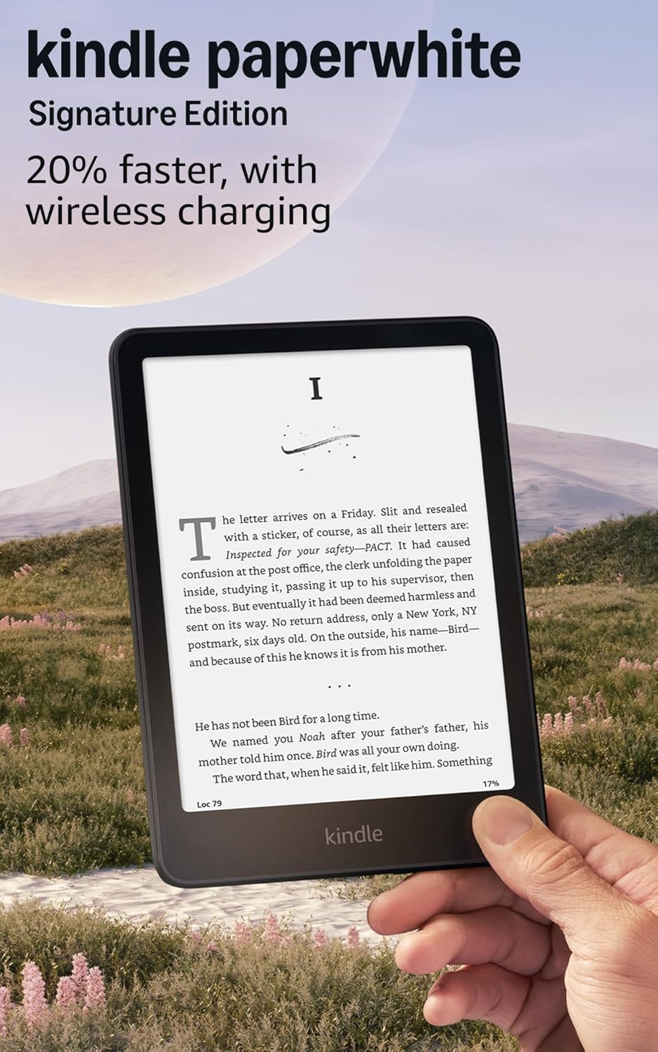 Amazon Kindle Paperwhite Signature Edition: 7 Ultimate Secrets for Fast and Easy Reading in 2026 1 amazon kindle paperwhite signature edition held in hand outside