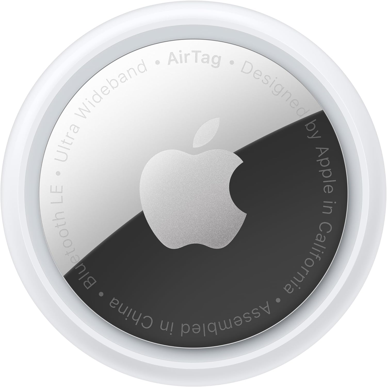 Apple airtag used as a keychain for item tracking