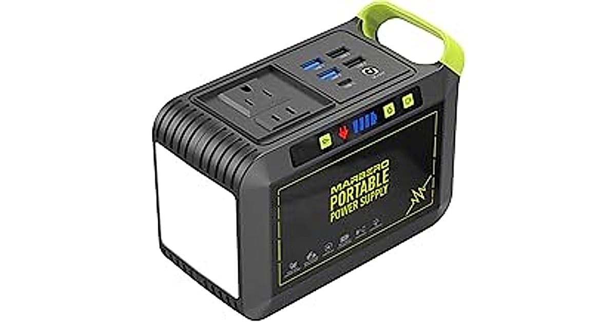 portable power station solar generator 12