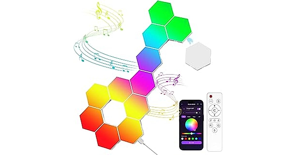 smart led light panels wall 12