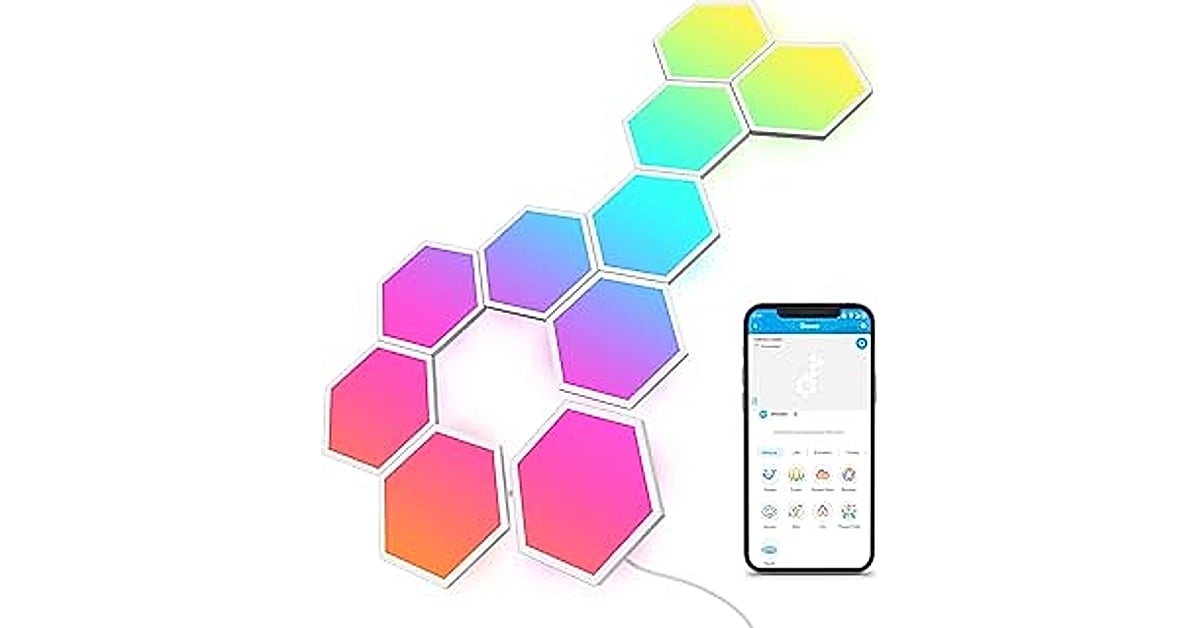 smart led light panels wall 9