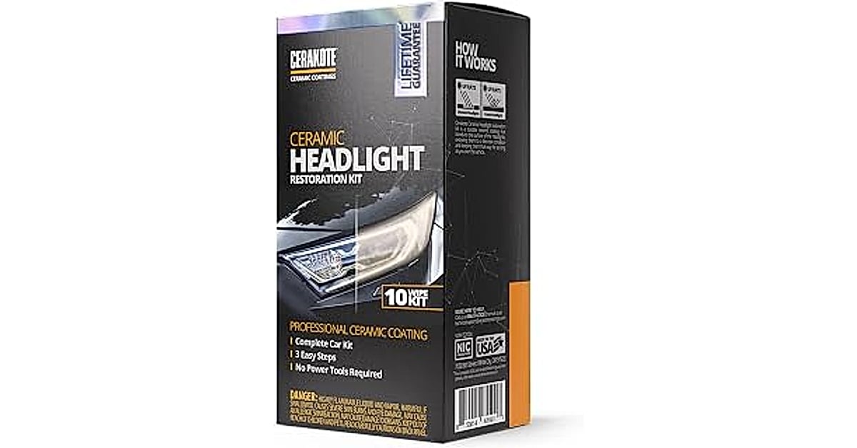 cerakote® ceramic headlight