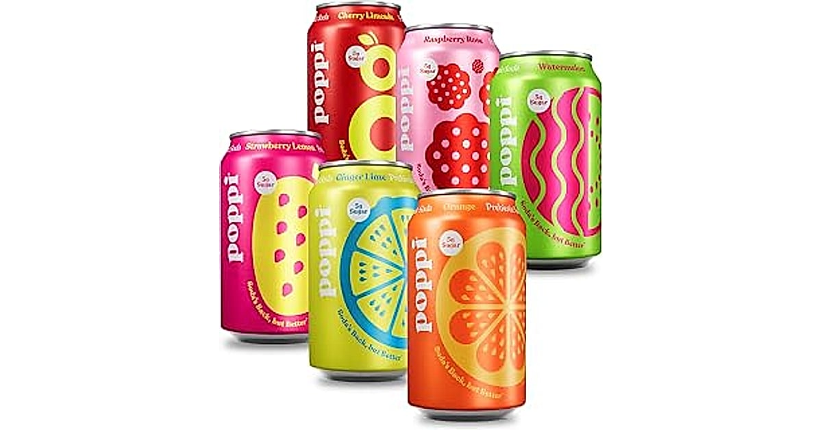 colorful rainbow drink