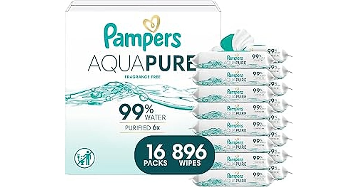 pampers aqua pure