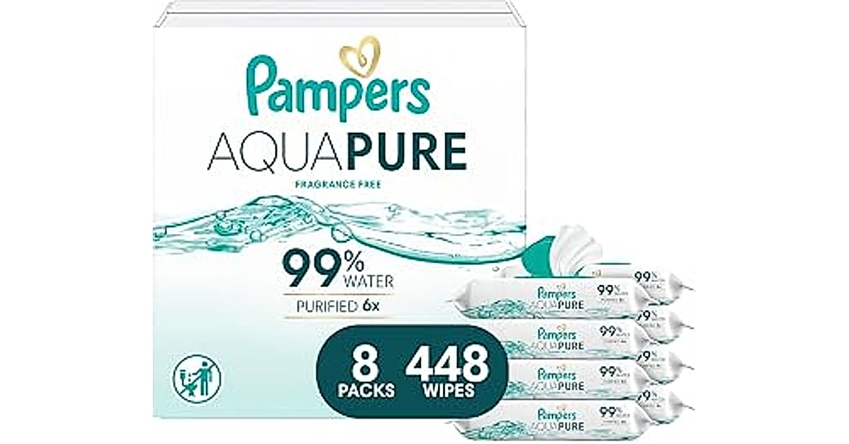 pampers aqua pure
