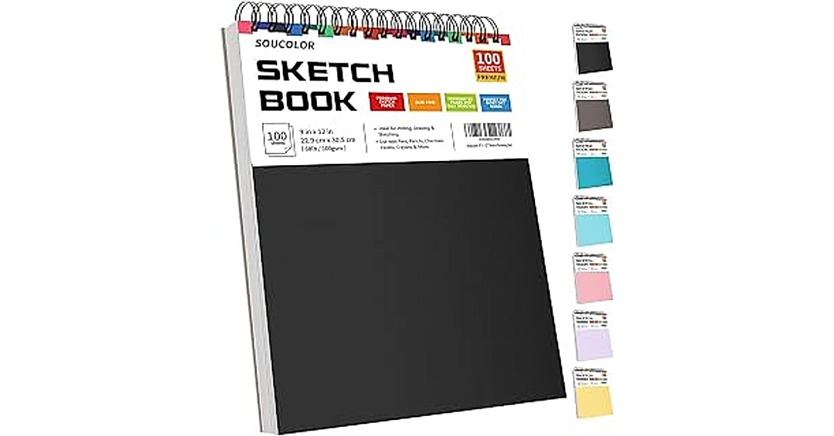 Soucolor Sketch Book: 5 Amazing Tips to Elevate Your Artwork 2 soucolor sketch book