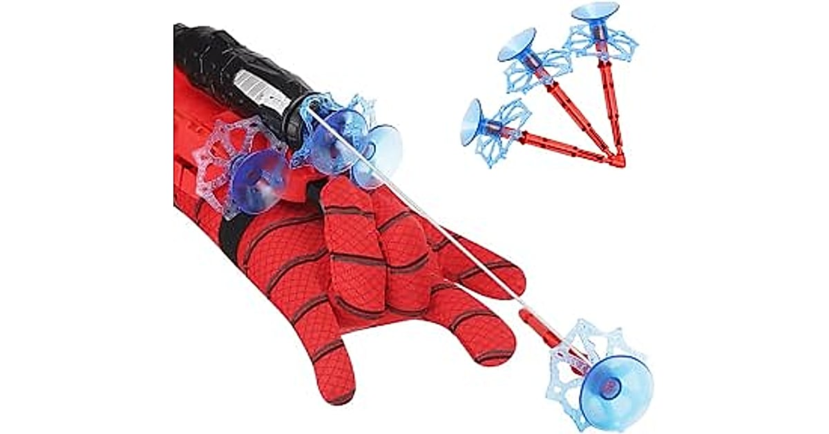 spider superhero shooting