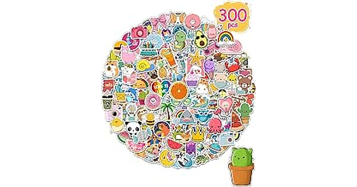 300 pcs stickers
