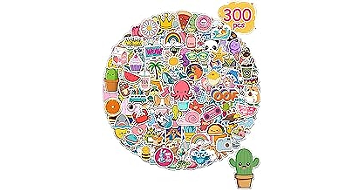 300 pcs stickers