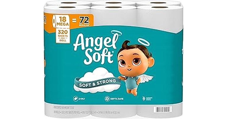 Angel Soft Toilet Paper: 5 Best Ways to Save Money and Stay Stocked 45 angel soft toilet