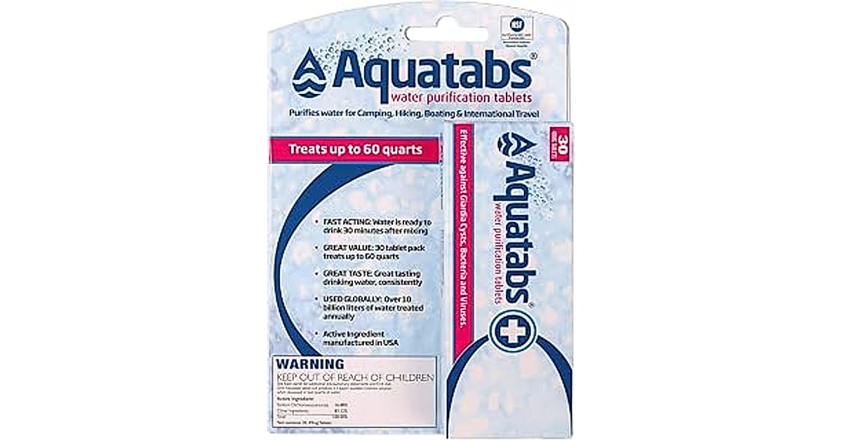 aquatabs water purification