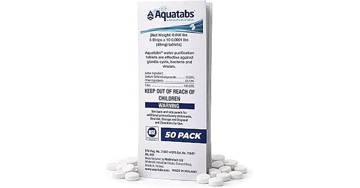 aquatabs water purification