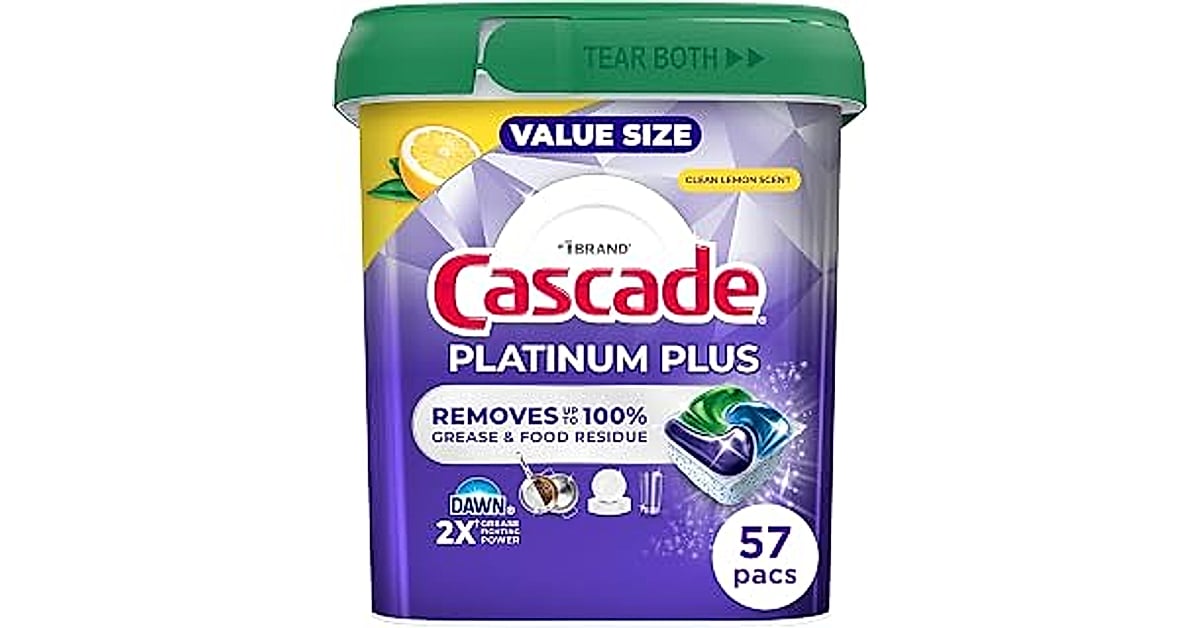 cascade platinum dishwasher