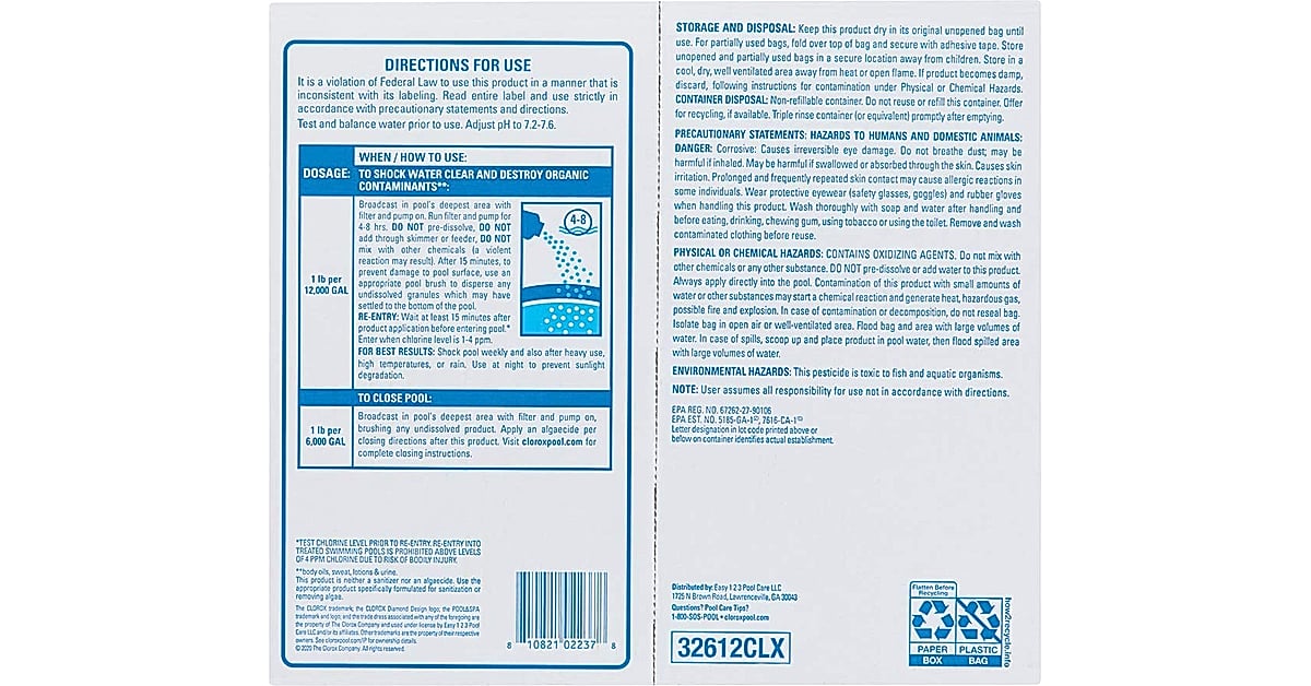 clorox® pool&spa™ swimming