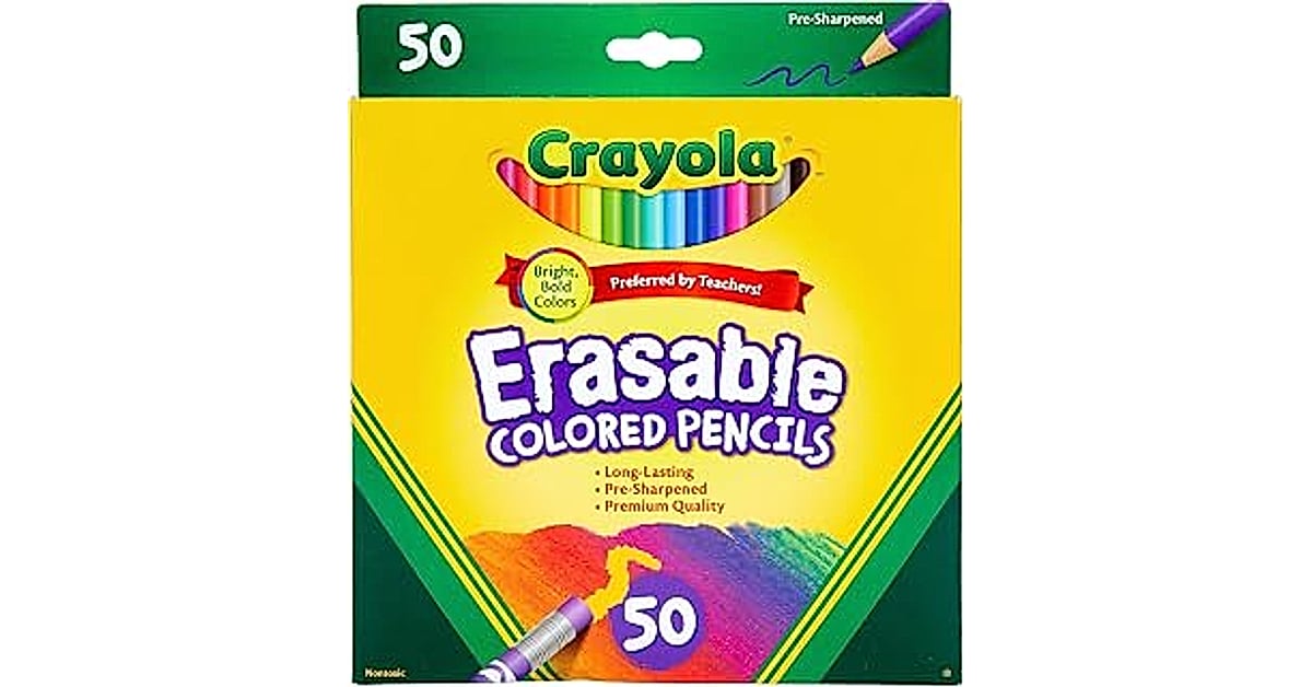 crayola erasable colored