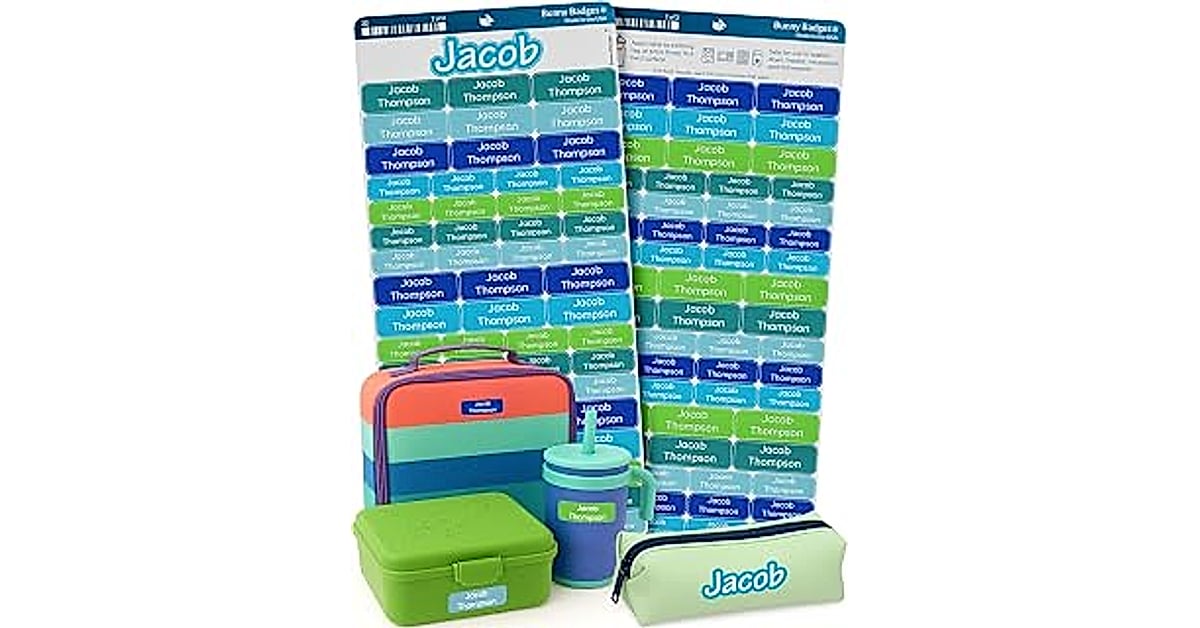 Custom Name Stickers: 10 Amazing Tips to Personalize Your Belongings 4 custom name stickers