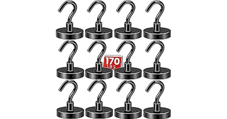 DIYMag Magnetic Hooks: 5 Amazing Ways to Organize Your Space Like a Pro 1 diymag magnetic hooks