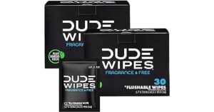 dude wipes unscented