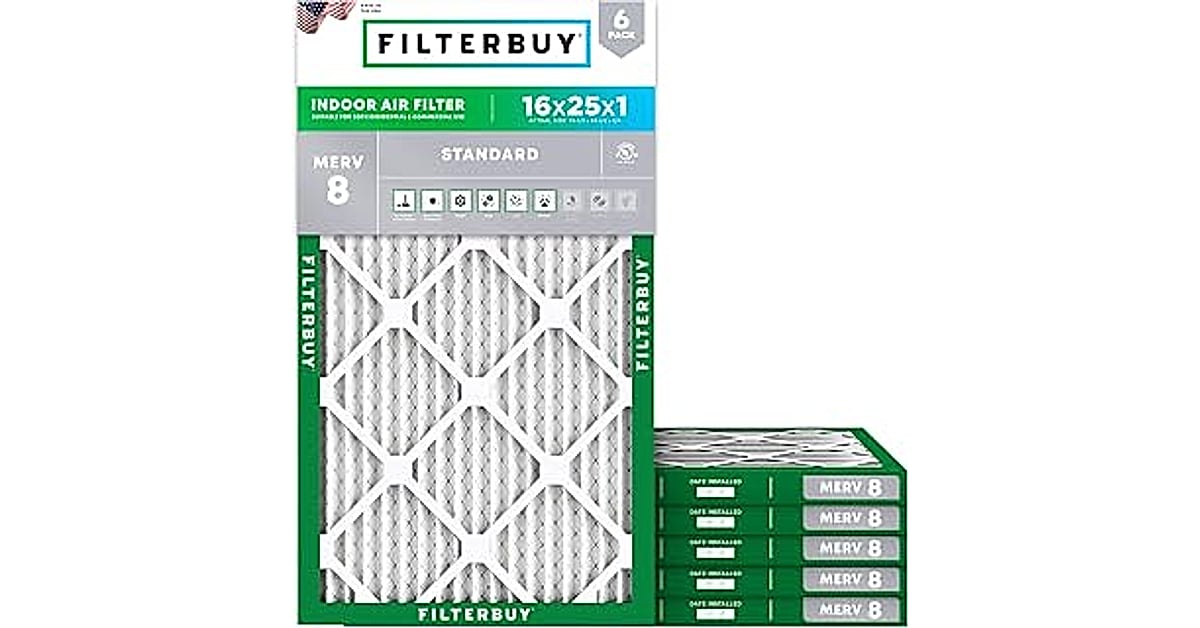 FilterBuy 16x25x1 Air Filters: 5 Best Ways to Improve Your Home's Air Quality 3 filterbuy 16x25x1 air
