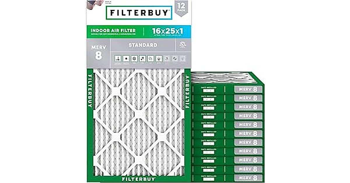 FilterBuy 16x25x1 Air Filters: 5 Best Ways to Improve Your Home's Air Quality 4 filterbuy 16x25x1 air