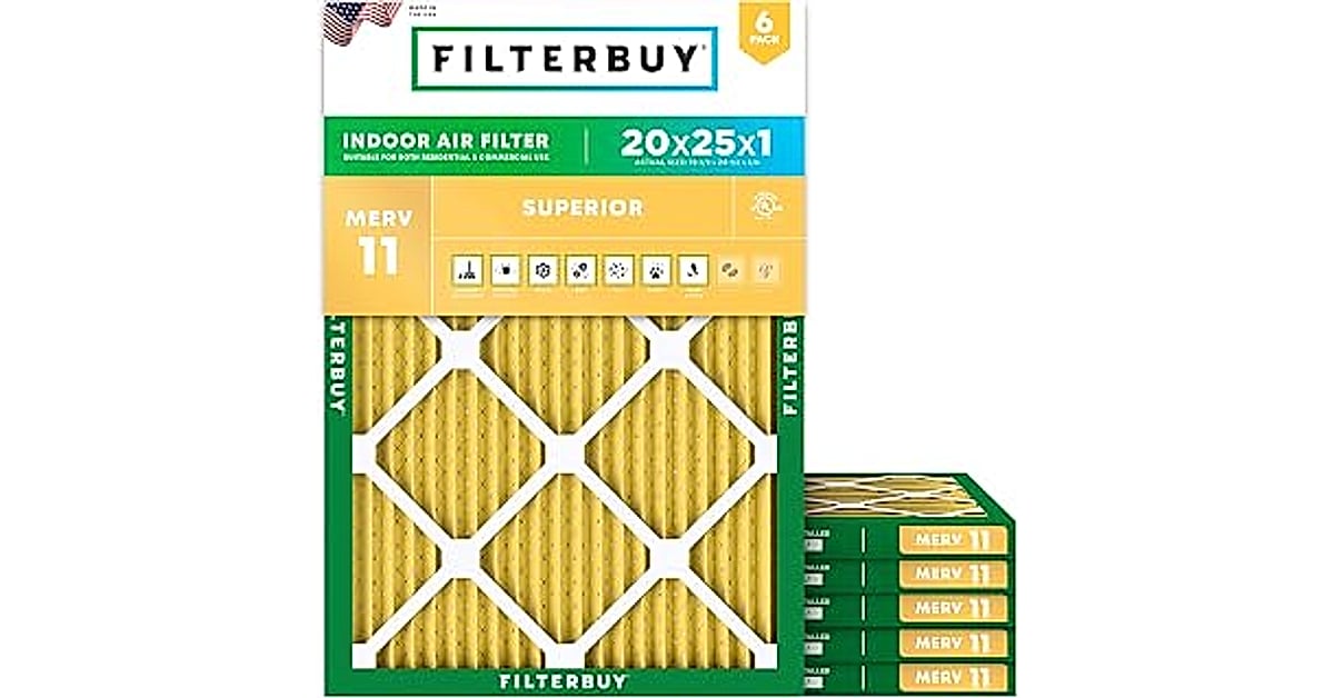 Filterbuy 20x25x1 Air Filters: 5 Amazing Tips to Improve Indoor Air Quality 4 filterbuy 20x25x1 air
