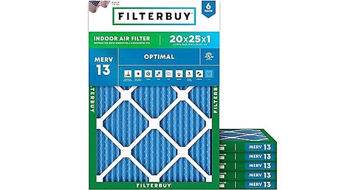 Filterbuy 20x25x1 Air Filters: 5 Amazing Tips to Improve Indoor Air Quality 1 filterbuy 20x25x1 air