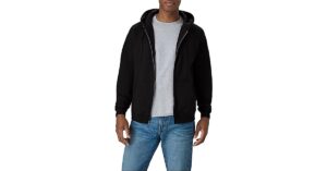 hanes men's zip