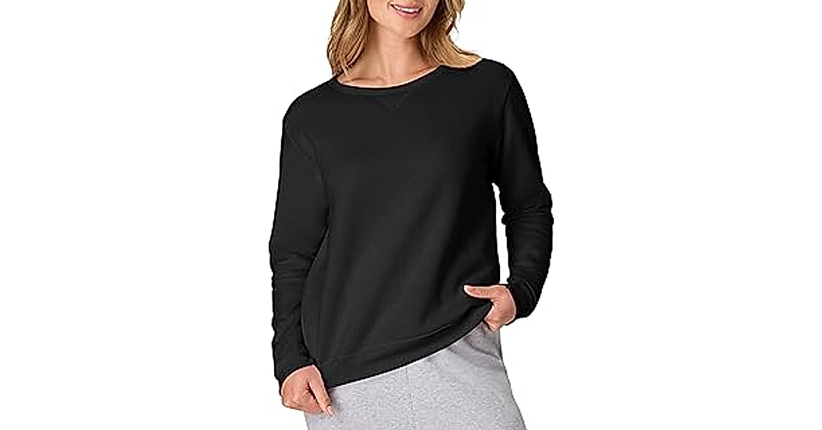 hanes women's crew