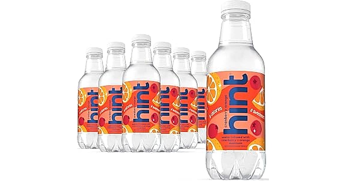 hint flavored water