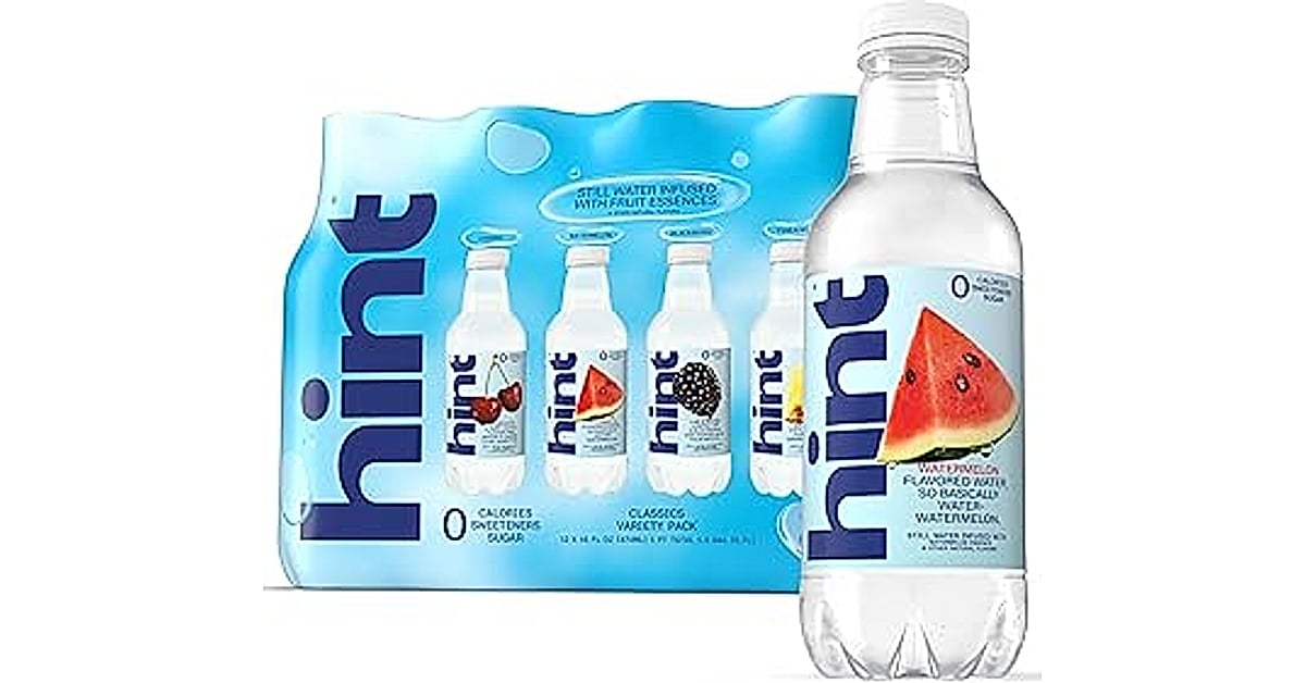 hint flavored water